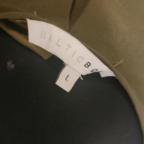 Baltic Born Lydia- Long Sleeve Maxi Dress Olive green - Picture 9 of 11